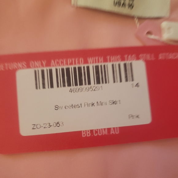 Beginning boutique sweetest pink mini skirt - Picture 7 of 10